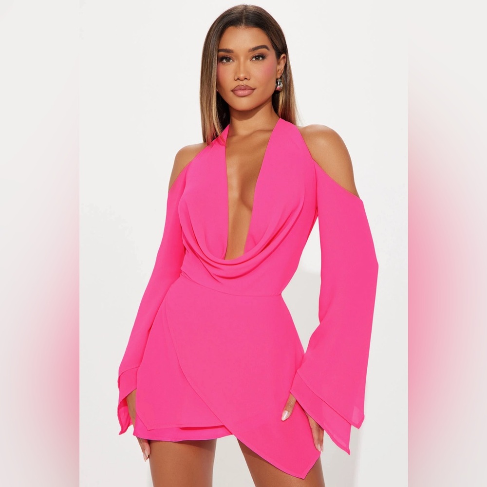 Chiffon Mini Dress